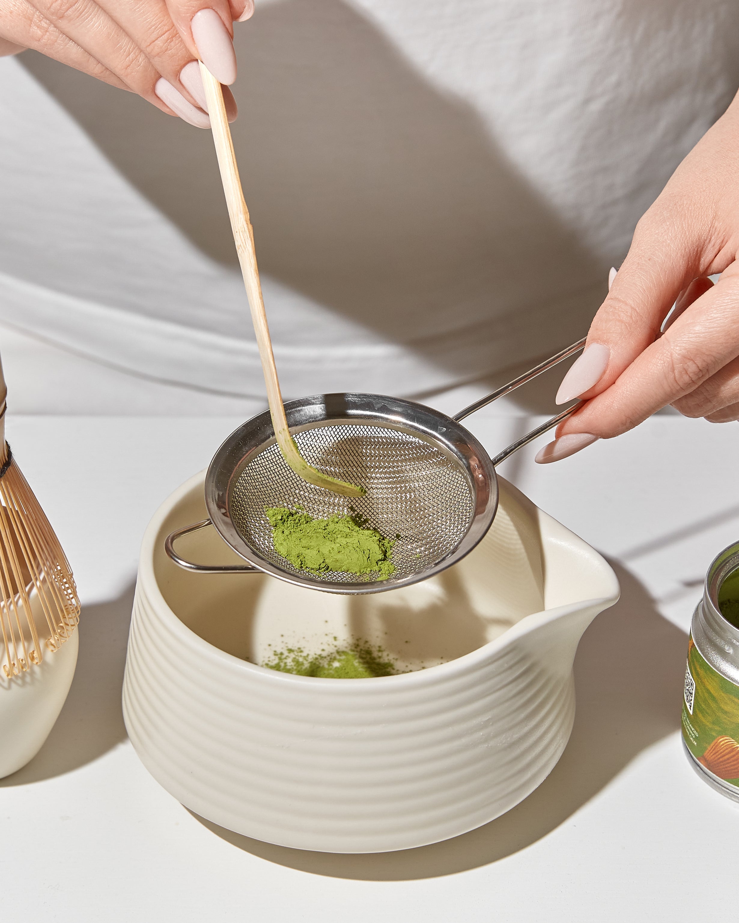 Matcha with Jasmine and Milk