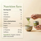 Avelor Sabi Ceremonial Matcha Green Tea Powder, 100% Natural, 100g.