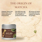 Avelor IKI Premium Ceremonial Matcha Green Tea Powder, 30g Tin